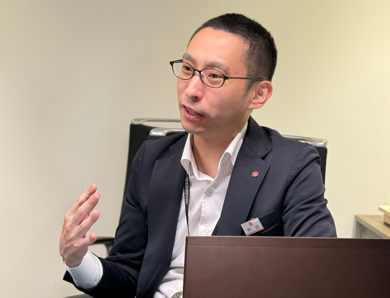 情報システム部 舛田 基城 氏